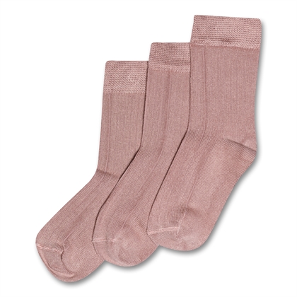 Minipop Bamboo Strømper MP34 (3pak.) - Rose